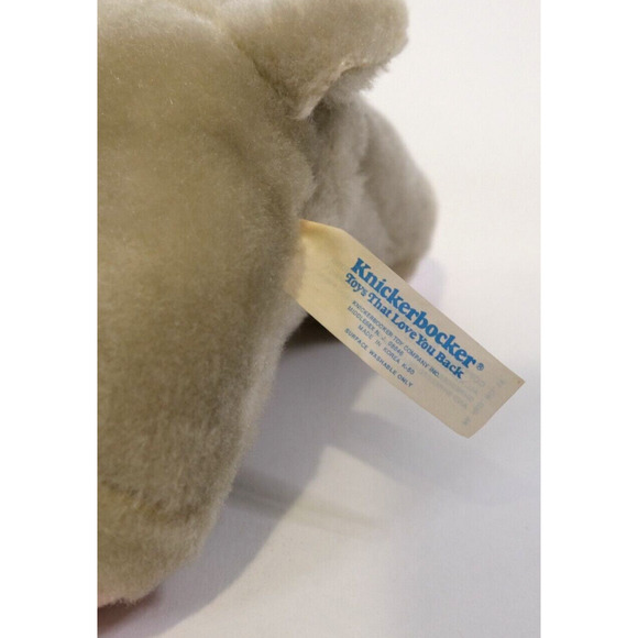 Vtg Knickerbocker Disney Dumbo Toy Plush Stuffed Animal Elephant Circus Movie - Picture 5 of 5